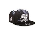 Kšiltovka New Era 9FIFTY NFL22 Sideline "Ink Dye" Tampa Bay Buccaneers Black / White