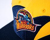 Kšiltovka Mitchell & Ness Sharktooth Snapback Hwc Golden State Warriors Yellow / Blue