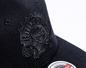 Kšiltovka Mitchell & Ness Blk/Blk Logo Classic Red Toronto Raptors Black