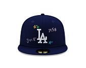 Kšiltovka New Era MLB 59FIFTY Scribble Los Angeles Dodgers