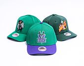 Kšiltovka Mitchell & Ness Team 2 Tone 2.0 Stretch Snapback Hwc Milwaukee Bucks Green / Purple