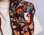 Vesta Karl Kani OG Corduroy Flower Puffer Vest Multicolor