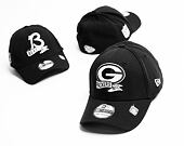 Kšiltovka New Era 39THIRTY NFL22 Sideline Green Bay Packers Black / White