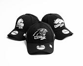 Kšiltovka New Era 39THIRTY NFL22 Sideline Carolina Panthers Black / White