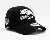 Kšiltovka New Era 39THIRTY NFL22 Sideline Denver Broncos Black / White