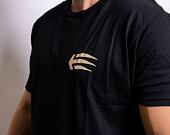 Triko Etnies Joslin S/S Tee Black/Tan