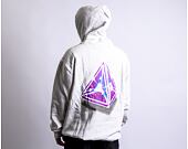 Mikina HUF Tesseract Triple Triangle Hoodie Athletic Heather
