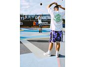 Kraťasy Mitchell & Ness Los Angeles Lakers Galaxy Swingman Shorts Purple