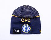 Kulich New Era Engineered Skull Beanie Chelsea FC Lion Crest Navy / Yellow