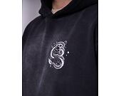 Mikina Rip & Dip Mystic Jerm Hoodie Black Faded Wash