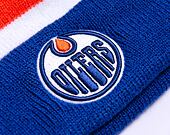 Kulich '47 Brand  Edmonton Oilers Breakaway Cuff Knit Blue
