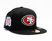 Kšiltovka New Era 59FIFTY NFL Side Patch San Francisco 49ers Black / Team Color