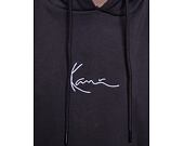Mikina Karl Kani Small Signature OS Heavy Sweat Hoodie anthracite