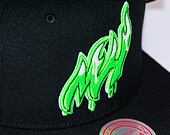 Kšiltovka Mitchell & Ness SLIME DRIP SNAPBACK HWC Miami Heat Black