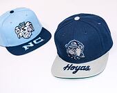 Kšiltovka Mitchell & Ness LOGO BILL SNAPBACK Georgetown University Navy / Grey