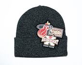 Kulich Mitchell & Ness XL LOGO PATCH KNIT HWC Miami Heat Black