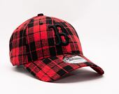 Kšiltovka New Era 9FORTY MLB Plaid  Boston Red Sox Scarlet Red