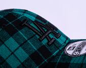Kšiltovka New Era 9FORTY MLB Plaid  Los Angeles Dodgers Green