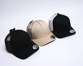 Kšiltovka Yupoong 5-Panel Retro Trucker Cap Black