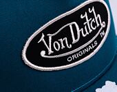 Kšiltovka Von Dutch Boston Trucker Cotton Twill Green/White