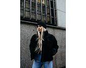 Dámská Bunda Karl Kani OG Fuzzy Corduroy Puffer Jacket black