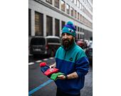 Kulich Mitchell & Ness TWO TONE POM BEANIE HWC Houston Rockets Blue