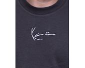 Triko Karl Kani Small Signature Essential Tee dark grey