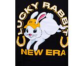 Triko New Era Character Oversized Tee Black / Optic White