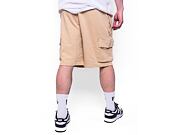 Kraťasy New Era Essentials Cargo Shorts Oat Milk / Black