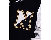 Bunda New Era Heritage Patch Varsity Jacket Navy / Off White