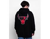 Mikina New Era Infill Team Logo Oversized Hoody Chicago Bulls Black / Red