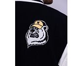 Bunda New Era Heritage Patch Varsity Jacket Navy / Off White