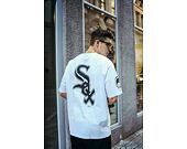 Triko New Era Heritage Back Print Oversized Tee Chicago White Sox Optic White / Black