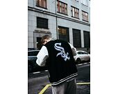 Bunda New Era Heritage Varsity Jacket Chicago White Sox Black / Off White