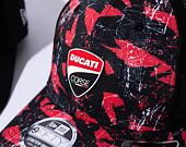 Kšiltovka New Era 9FIFTY Stretch-Snap Ducati Corse All Over Print Ducati Black / Scarlet