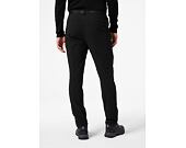 Kalhoty Helly Hansen RASK LIGHT SOFTSHELL PANT 990 BLACK