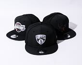 Kšiltovka New Era 9FIFTY NBA Print Infill Brooklyn Nets Black