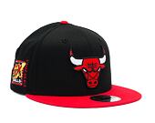 Kšiltovka New Era 9FIFTY NBA Team Patch Chicago Bulls Black