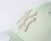 Dámská kšiltovka New Era 9FORTY Womens MLB Metallic Logo New York Yankees Soft Grass / Shiny Silver