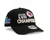 Kšiltovka New Era 9FORTY Snapback NFL22 Super Bowl LVII Parade Kansas City Chiefs Black