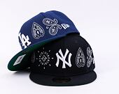 Kšiltovka New Era 59FIFTY MLB All-Over-Paisley New York Yankees Team Color / Optic White