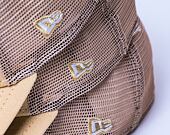Dětská kšiltovka New Era 9FORTY Kids A-Frame Trucker MLB Tonal Mesh New York Yankees Oat Milk
