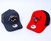 Kšiltovka New Era 9FORTY A-Frame Trucker NBA Team Camo Infill Los Angeles Lakers Graphite