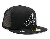 Kšiltovka New Era 59FIFTY MLB "Batting Practice" Atlanta Braves Black