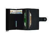 Secrid Premium Miniwallet Emboss Lines Black