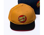 Kšiltovka Santa Cruz Classic Dot Snapback Parchment/Black