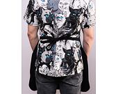 Zástěra na vaření RIP N DIP Kiss The Cook Apron RND10046 Black