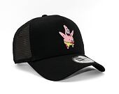 Kšiltovka New Era 9FORTY A-Frame Trucker Nickelodeon Patrick Black / Light Pink
