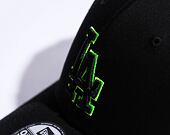 Kšiltovka New Era 9FORTY MLB Neon Outline Los Angeles Dodgers Black