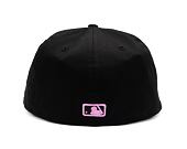 Kšiltovka New Era 59FIFTY MLB League Essential Los Angeles Dodgers Black / Wild Rose Pink